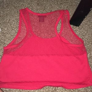 See through crop top